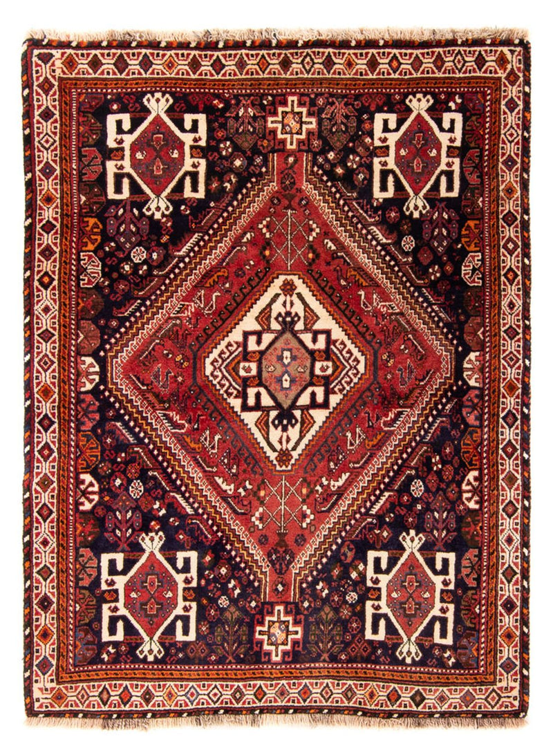 Ghashghai Teppich 114x156cm - Perserteppich - rot
