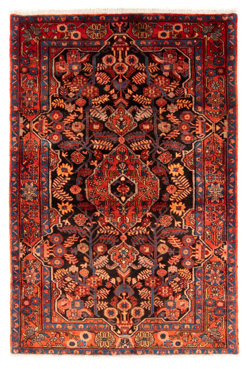 Nahavand Teppich 122x196cm - Perserteppich - dunkelblau