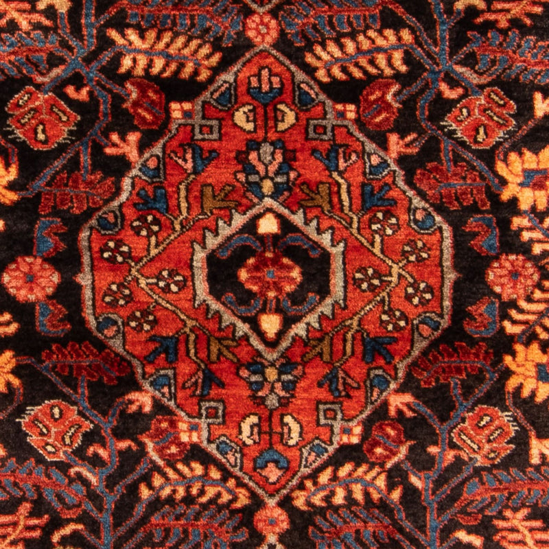 Nahavand Teppich 122x196cm - Perserteppich - dunkelblau