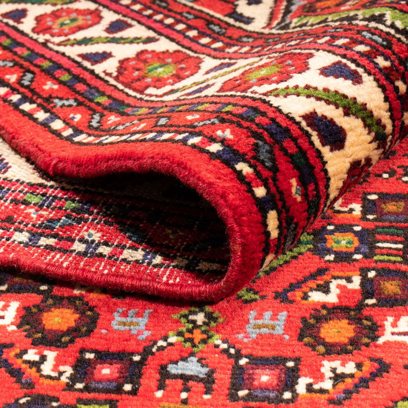 Hosseinabad Teppich 155x204cm - Perserteppich - rot