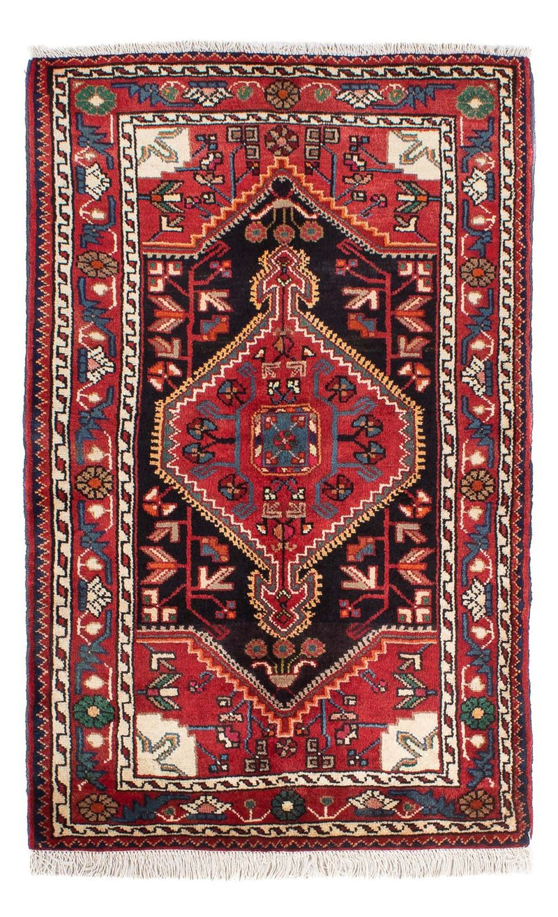 Nahavand Teppich 82x136cm - Perserteppich - dunkelblau