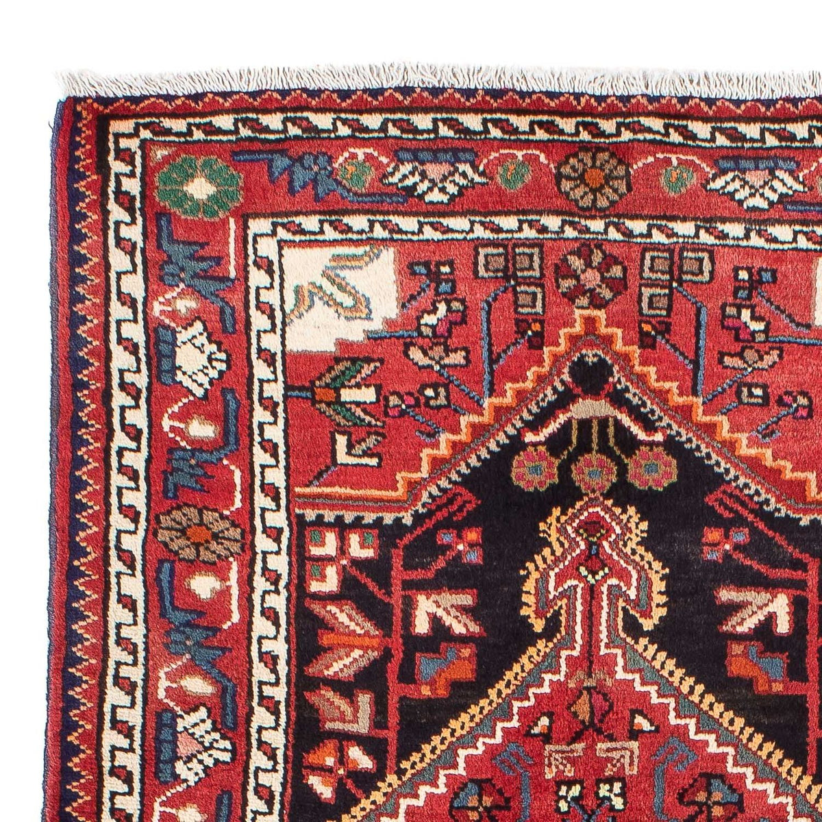Nahavand Teppich 82x136cm - Perserteppich - dunkelblau