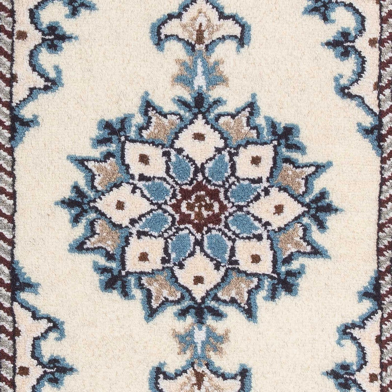 Nain - 12La Teppich 40x60cm - Perserteppich - creme