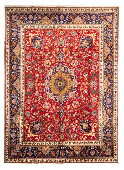Täbriz Teppich 289x390cm - Perserteppich - rot