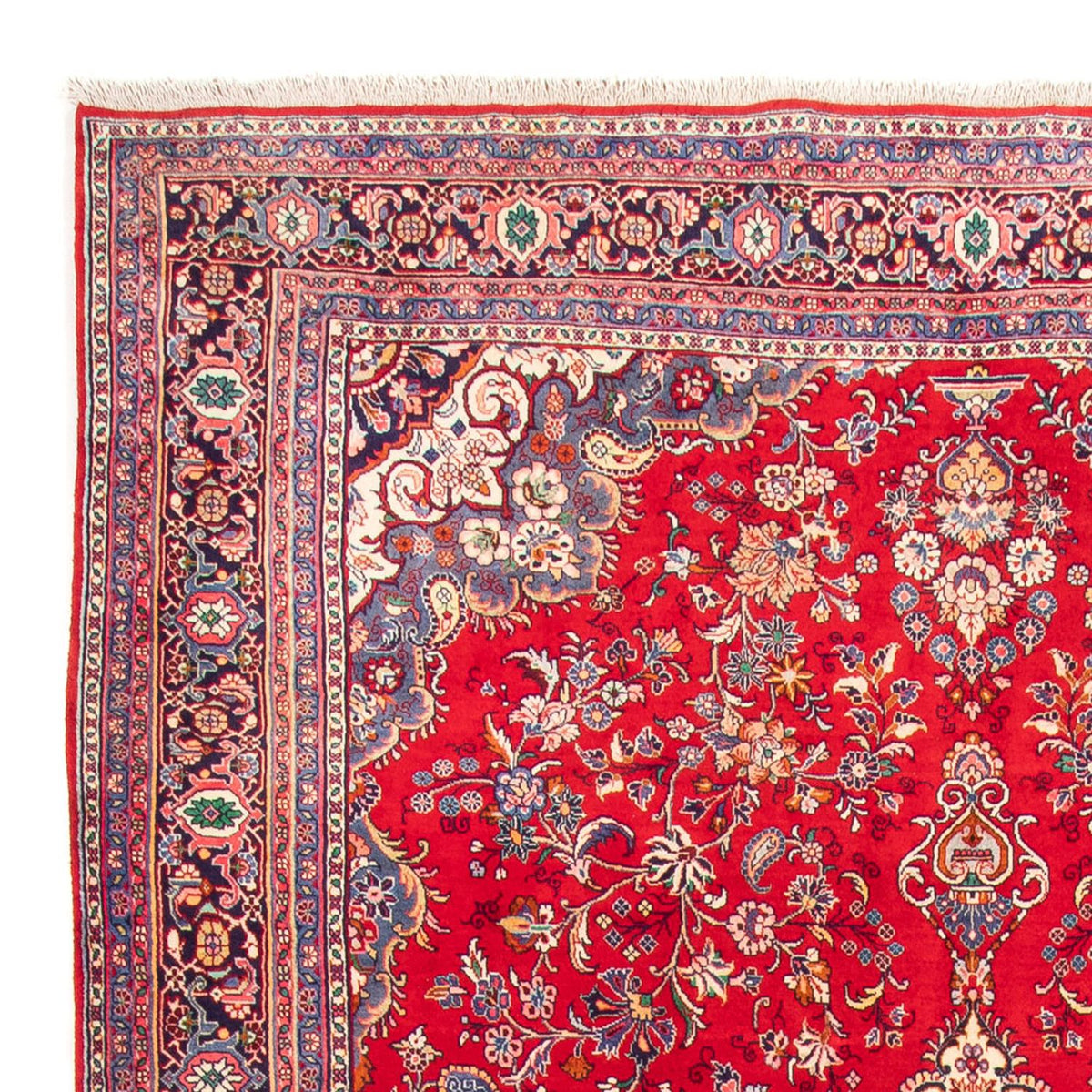 Keshan Teppich 215x311cm - Perserteppich - rot