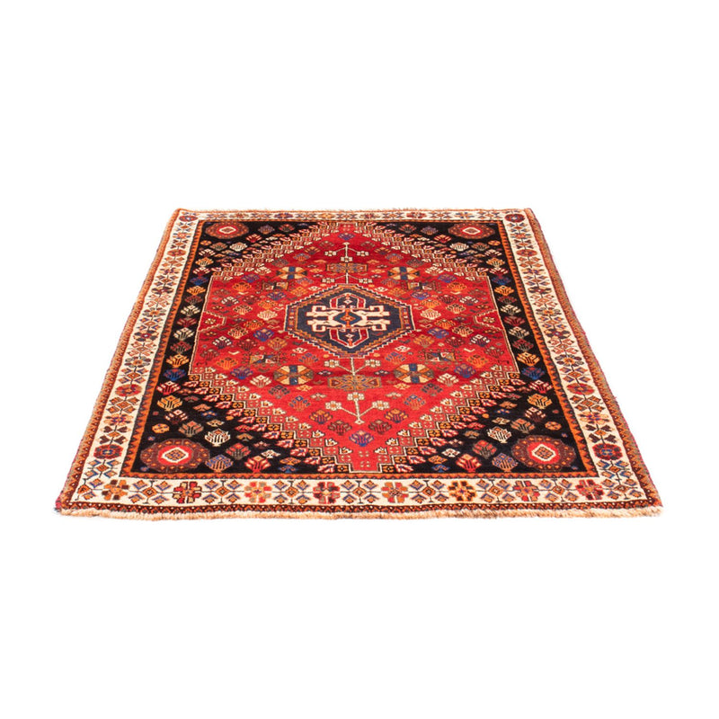 Ghashghai Teppich 108x161cm - Perserteppich - rot