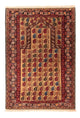 Ghoutshan Teppich 100x145cm - Perserteppich - mehrfarbig
