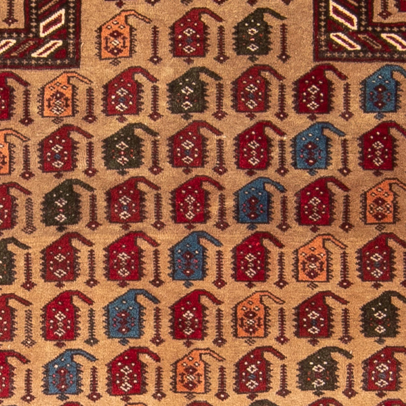 Ghoutshan Teppich 100x145cm - Perserteppich - mehrfarbig