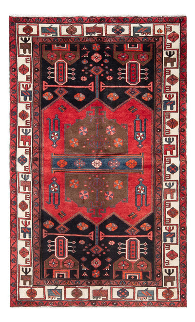 Hamadan Teppich 146x239cm - Perserteppich - rot