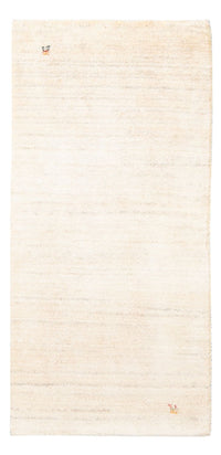 Gabbeh Persisch Teppich 73x146cm - Perserteppich Wollteppich - naturweiß – product image