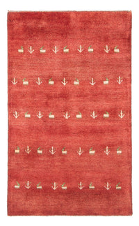 Gabbeh Persisch Teppich 79x123cm - Perserteppich Wollteppich - rot – product image