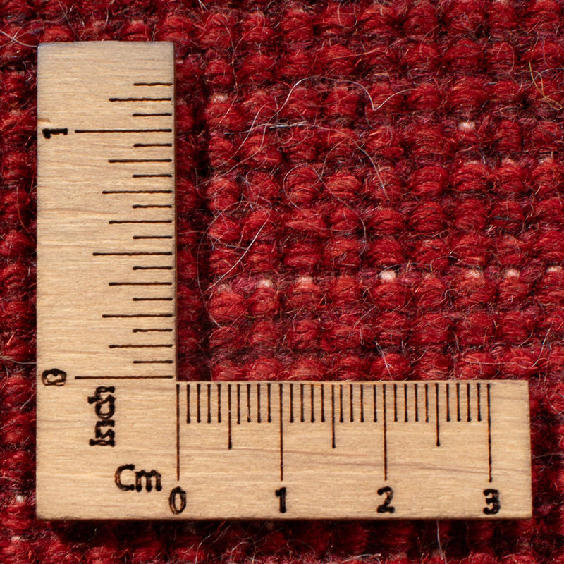 Gabbeh Persisch Teppich 79x123cm - Perserteppich Wollteppich - rot