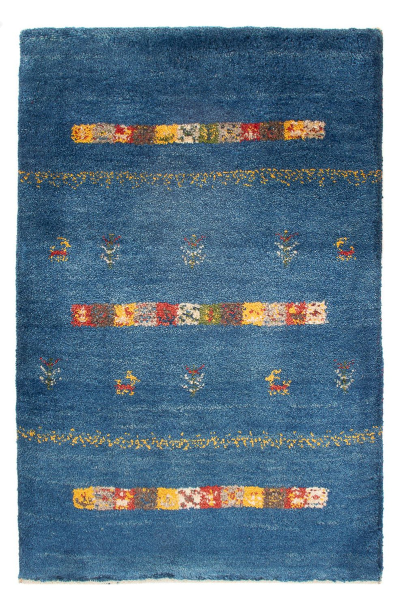 Gabbeh Teppich - Perser - 65 x 92 cm - mehrfarbig