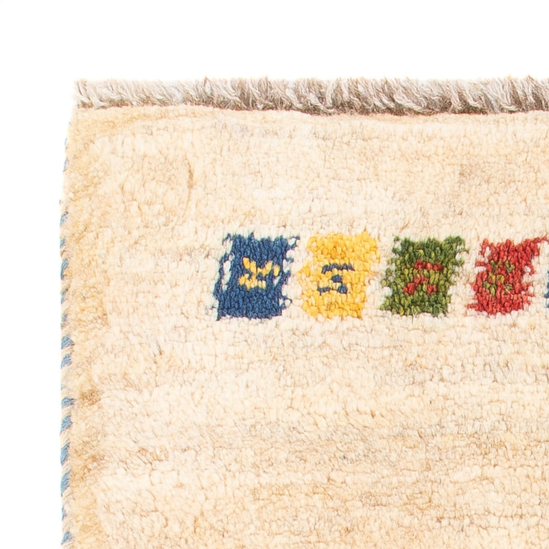 Gabbeh Persisch Teppich 40x60cm - Perserteppich Wollteppich - mehrfarbig
