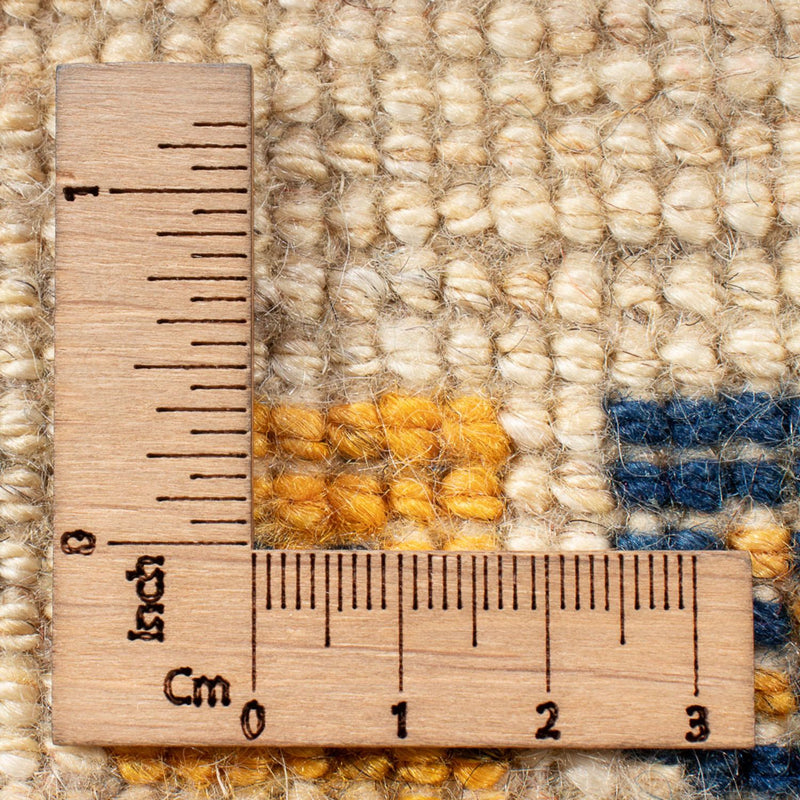 Gabbeh Persisch Teppich 40x60cm - Perserteppich Wollteppich - mehrfarbig