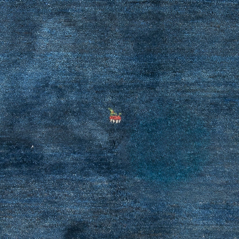 Gabbeh Teppich - Perser - 151 x 201 cm - blau