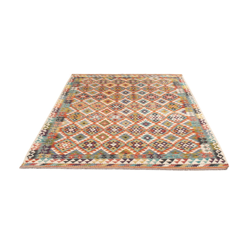 Kelim Maimene Teppich 172x245cm - mehrfarbig