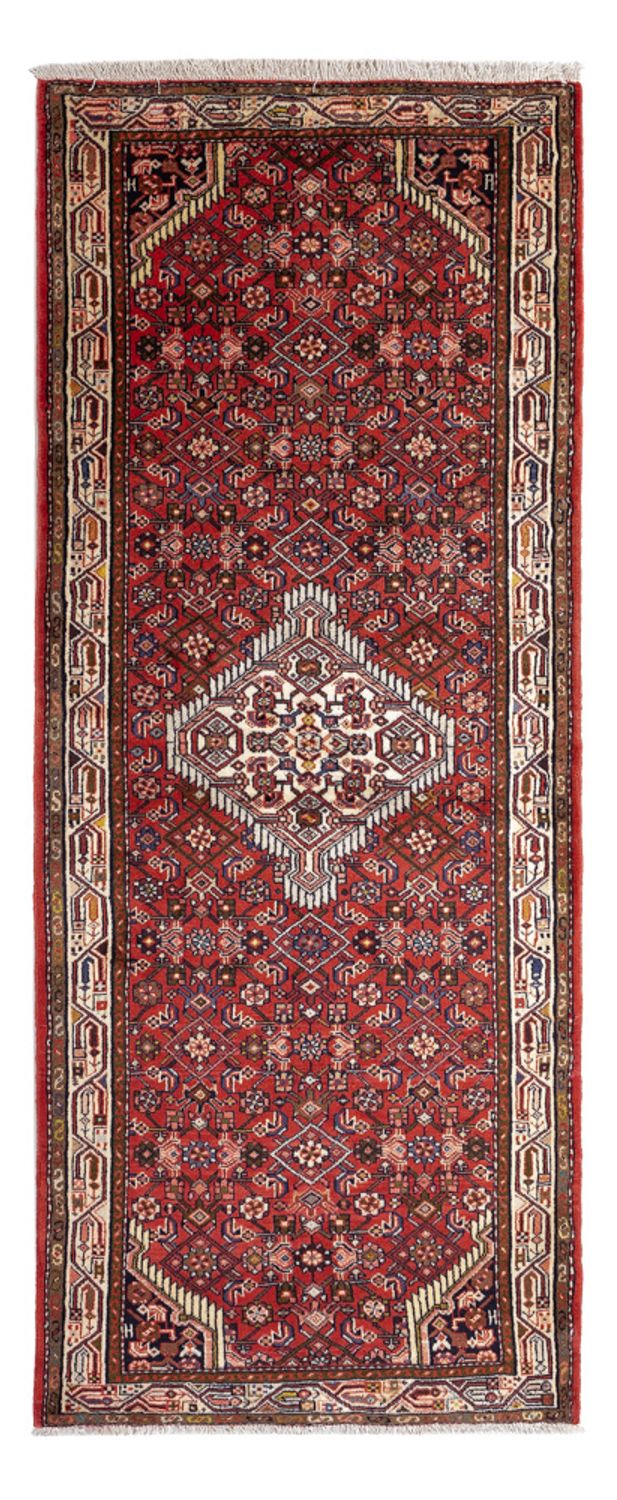 Sarough Teppich 78x195cm - Perserteppich - dunkelrot