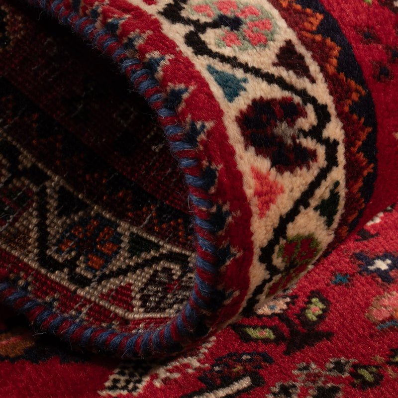 Abadeh Teppich 73x109cm - Perserteppich - dunkelrot