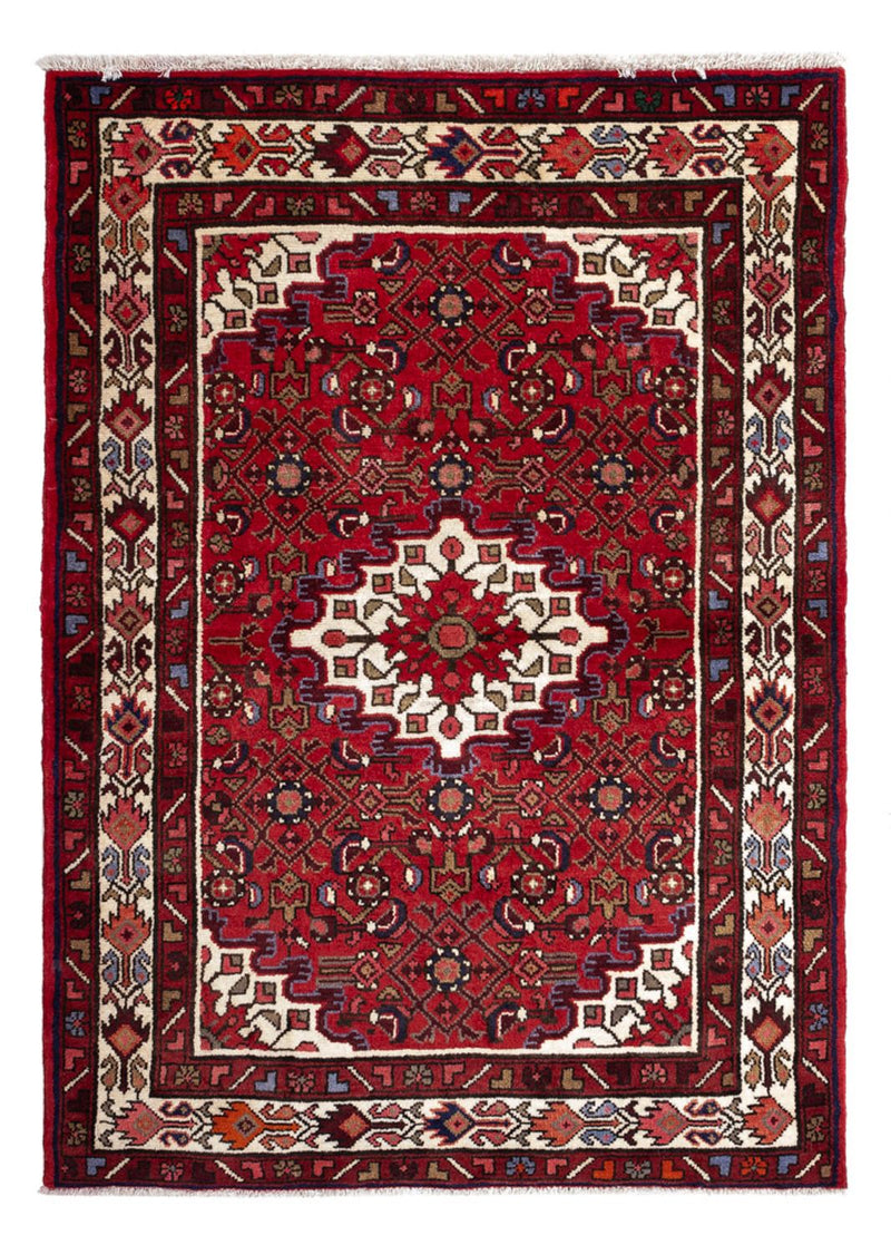 Malayer Teppich 107x153cm - Perserteppich - terrakotta