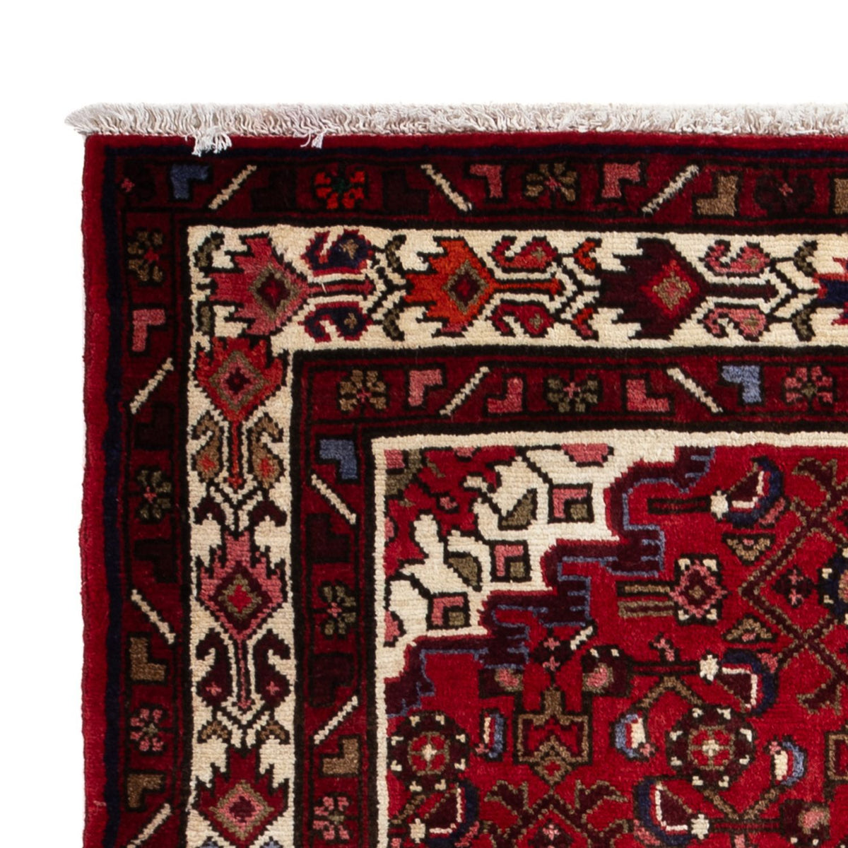 Malayer Teppich 107x153cm - Perserteppich - terrakotta