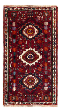 Ghashghai Teppich 77x143cm - Perserteppich - dunkelrot – product image