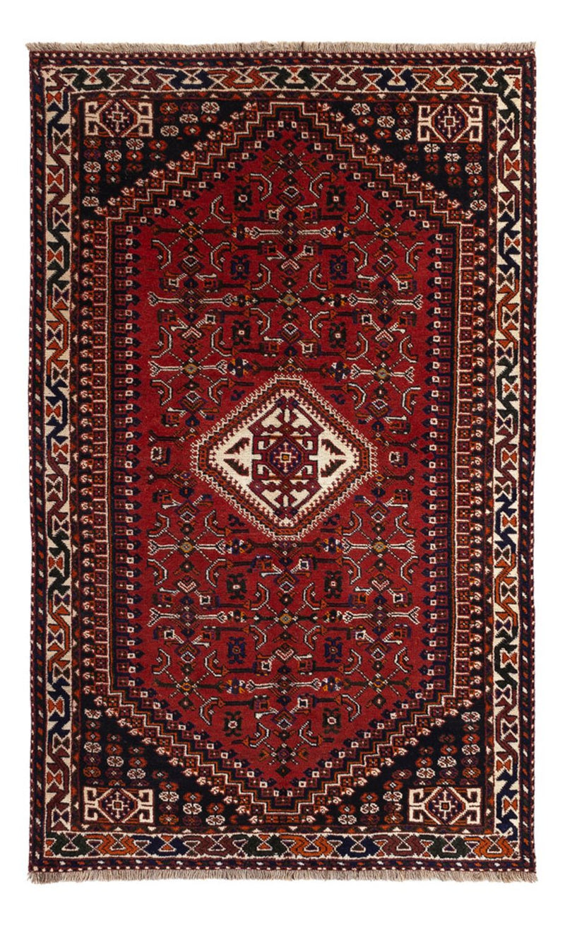 Ghashghai Teppich 155x252cm - Perserteppich - dunkelrot