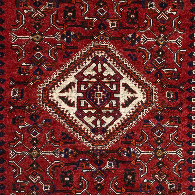 Ghashghai Teppich 155x252cm - Perserteppich - dunkelrot