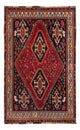 Ghashghai Teppich 160x247cm - Perserteppich - rot