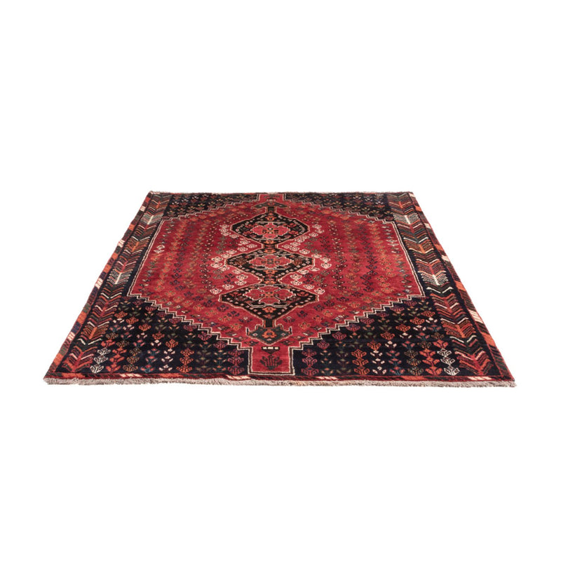 Ghashghai Teppich 155x211cm - Perserteppich - rot