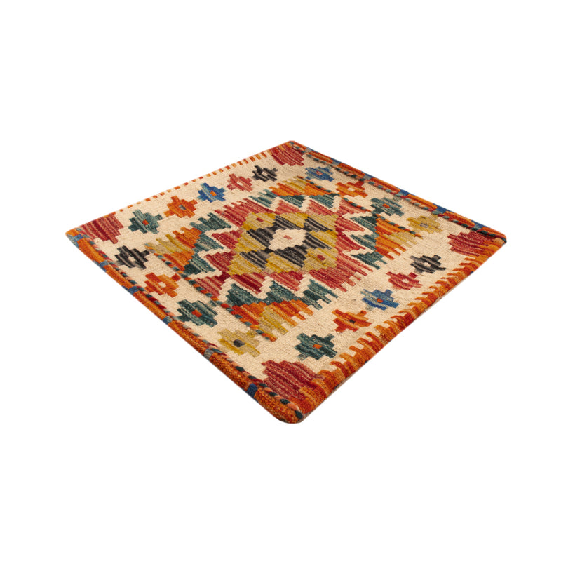 Kissen Teppich 50x50cm - mehrfarbig