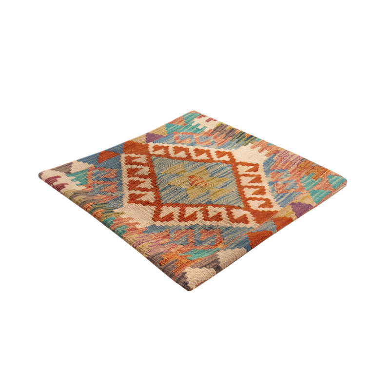 Kissen Teppich 50x50cm - mehrfarbig