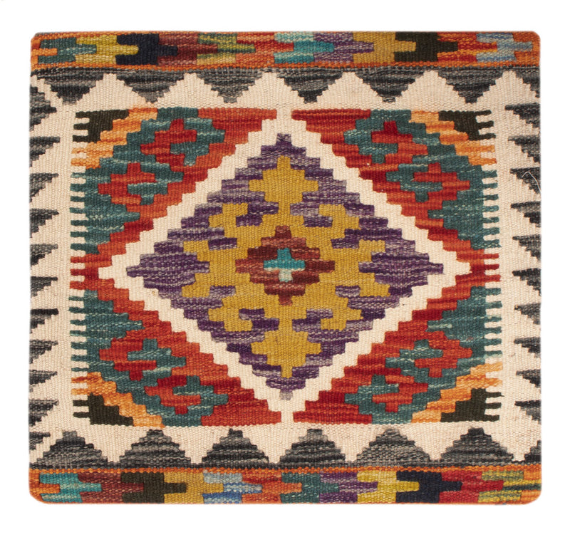 Kissen Teppich 50x50cm - mehrfarbig
