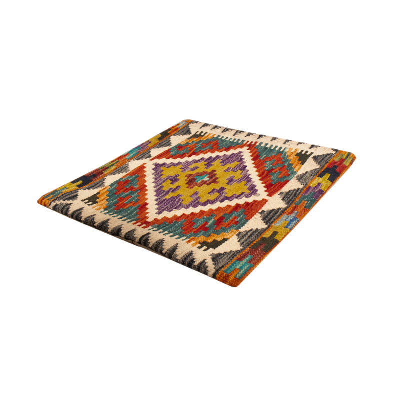 Kissen Teppich 50x50cm - mehrfarbig