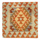 Kissen Teppich 50x50cm - mehrfarbig