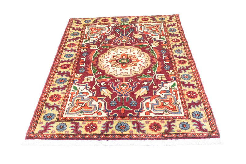 Heriz Teppich 99x145cm - Perserteppich - rot