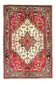 Heriz Teppich 100x143cm - Perserteppich - rot