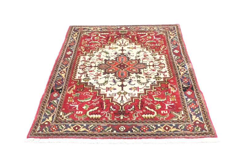 Heriz Teppich 100x143cm - Perserteppich - rot