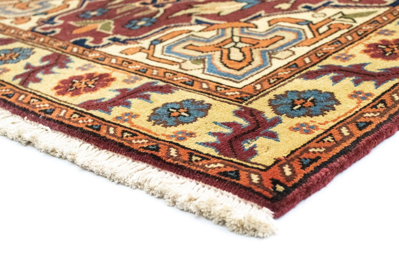 Heriz Teppich 102x150cm - Perserteppich - braun