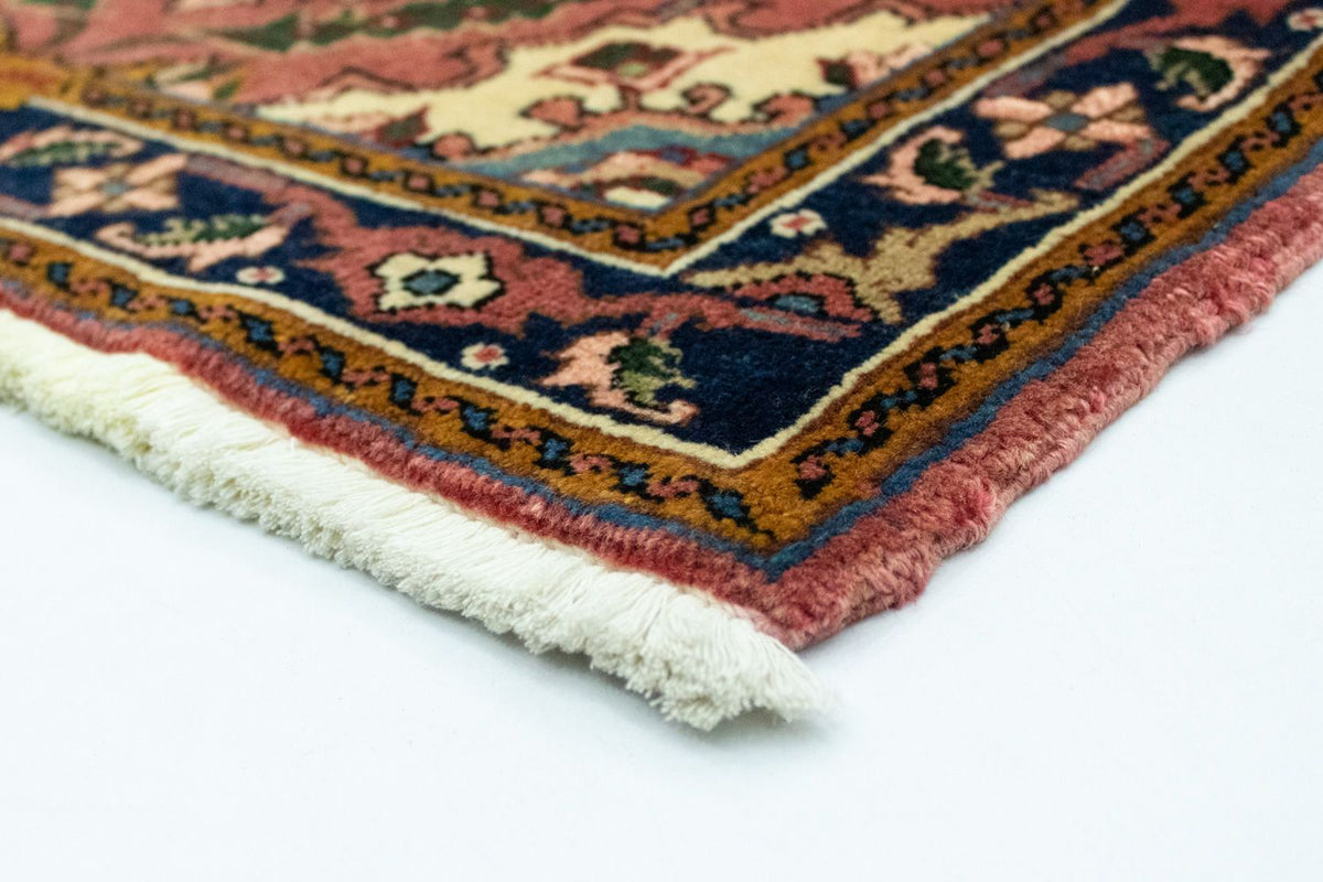 Heriz Teppich 84x113cm - Perserteppich - hellrot