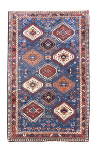 Yalameh Teppich 80x130cm - Perserteppich - blau – product image