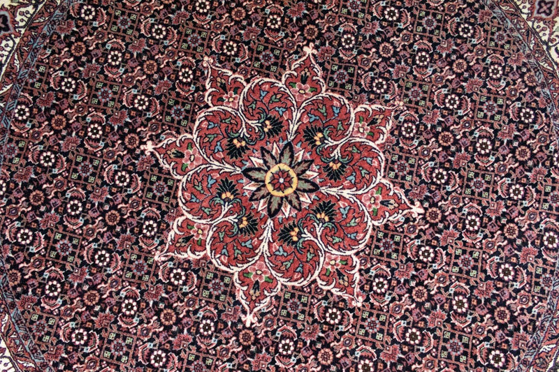 Perserteppich - Bidjar 155 x 155 cm - blau