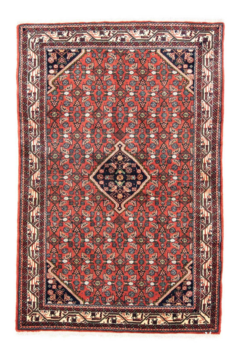 Hosseinabad Teppich 104x157cm - Perserteppich - rot