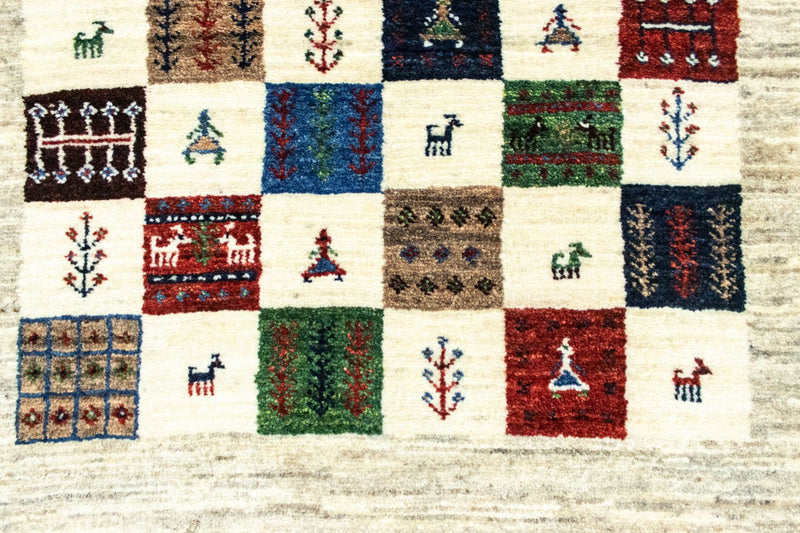 Loribaft Teppich Perser 82x125cm - Orientteppich - bunt