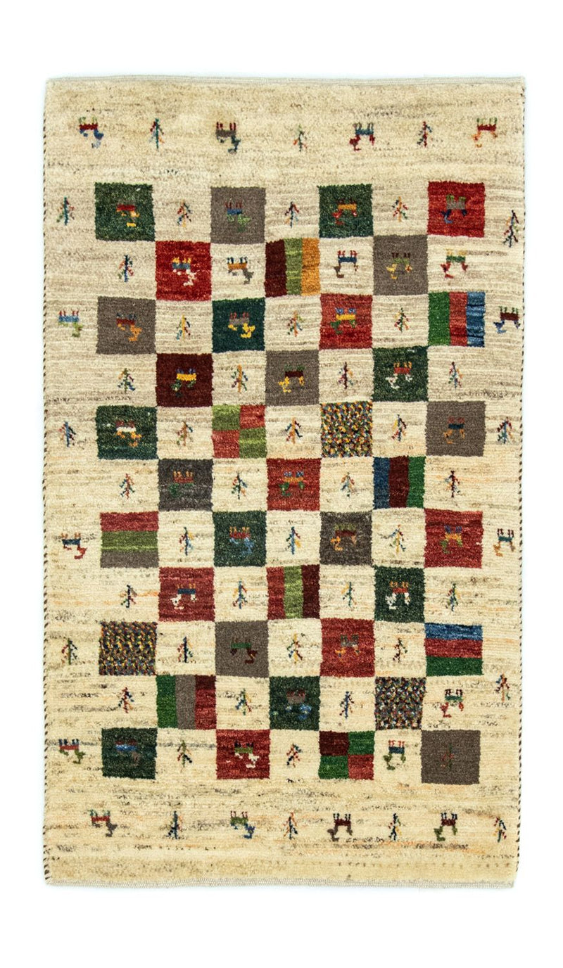 Gabbeh Teppich - Perser 80 x 129 cm - bunt