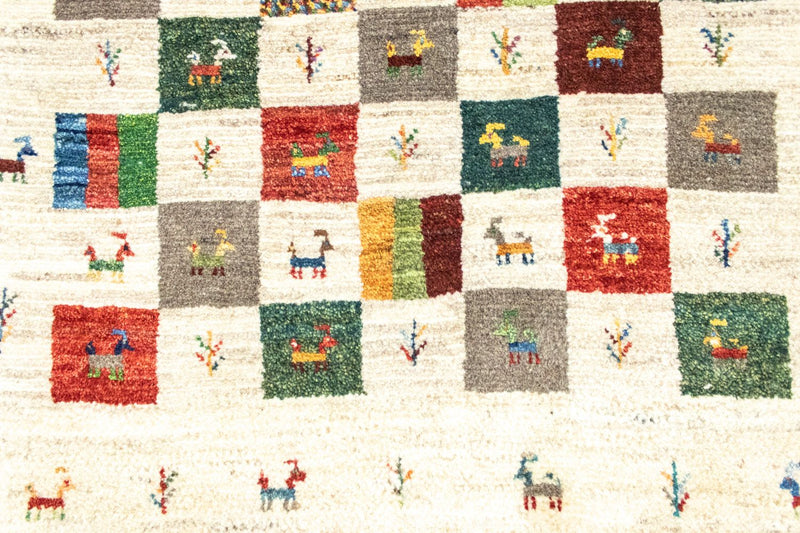 Gabbeh Teppich - Perser 80 x 129 cm - bunt