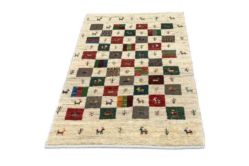Gabbeh Teppich - Perser 80 x 129 cm - bunt