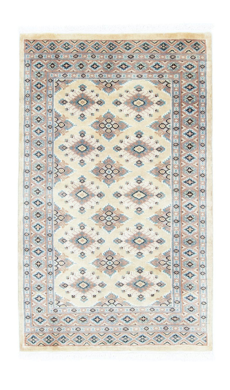 Pakistan Teppich 77x128cm - Orientteppich - beige