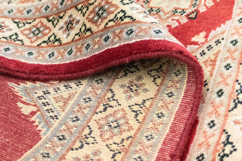 Pakistan Teppich 78x116cm - Orientteppich - rot