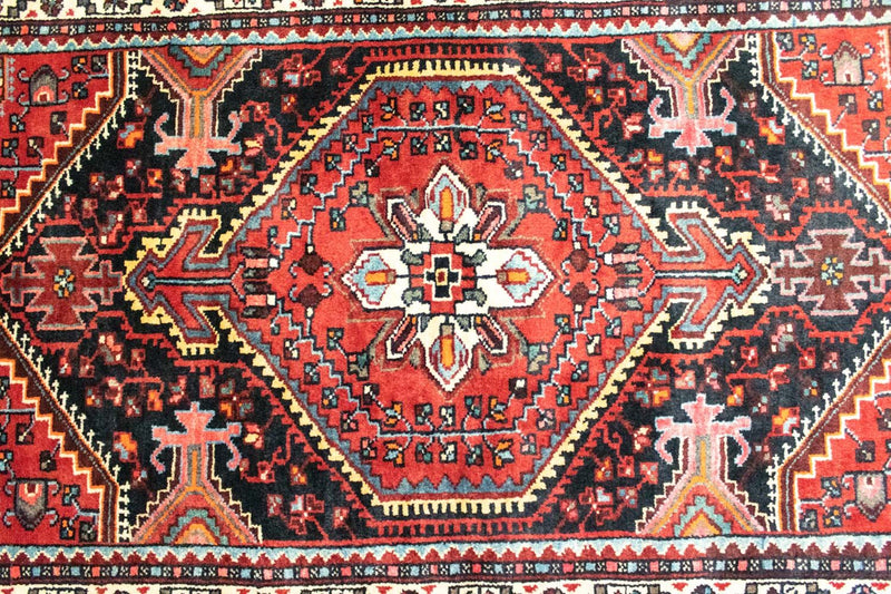 Nahavand Teppich 94x161cm - Perserteppich - rot